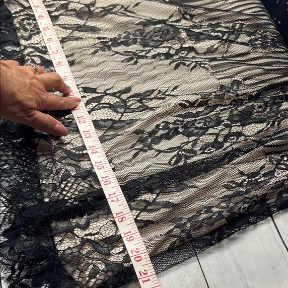 NY Collection Women’s Black Lace Sheer Sleeveless Top Sz 2X - Picture 6 of 9